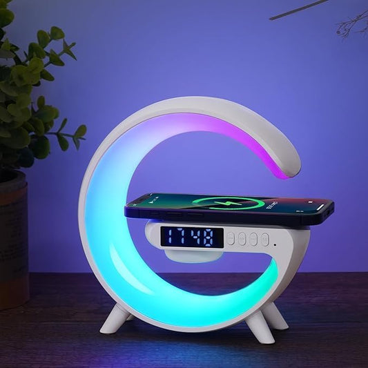 Wireless Charger Pad Stand Speaker